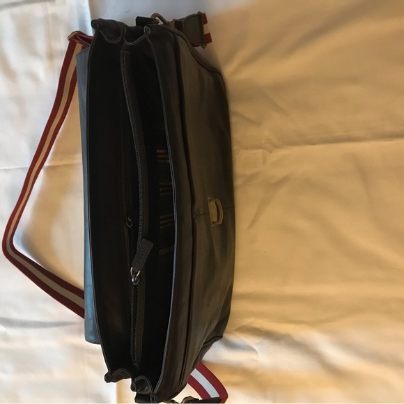 Ballys Brown Leather Satchell - Picture 4 of 12